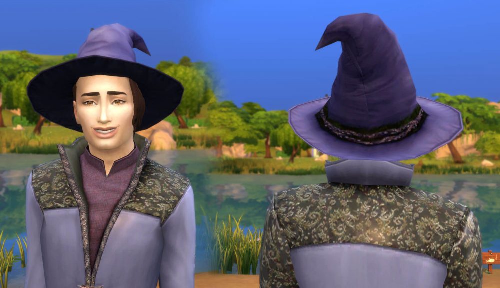 TS2 Male Witch Hat